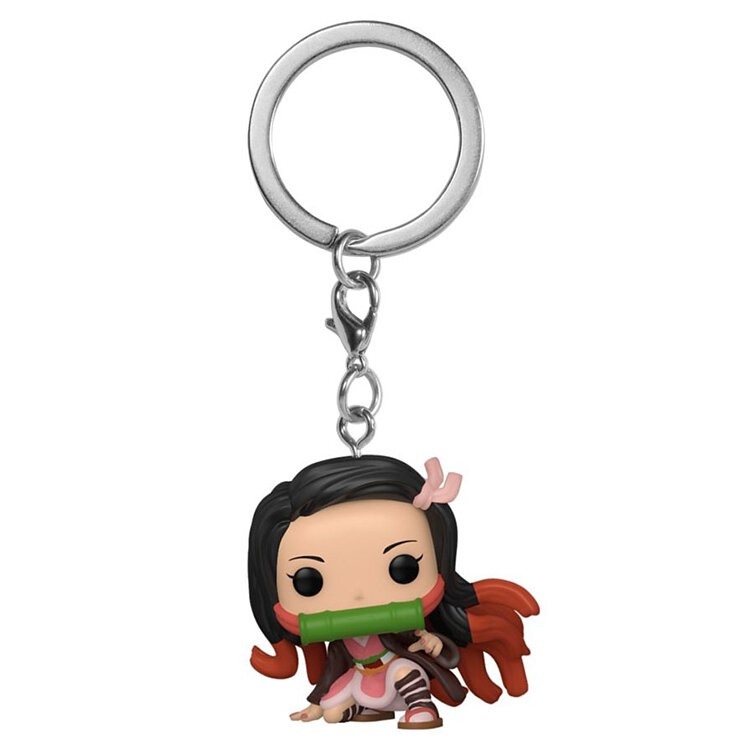 【EBF玩具舖】現貨全新 代理版 Funko POP 鑰匙圈 鬼滅之刃 竈門禰豆子 鑰匙圈 禰豆子-細節圖2