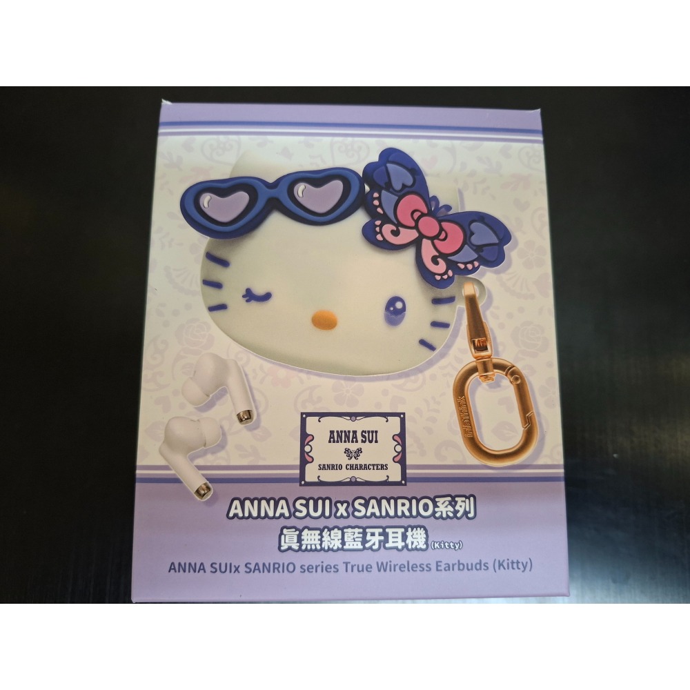 7-11 ANNA SUIＸ三麗鷗 Hello Kitty真無線藍芽耳機 現貨-細節圖2