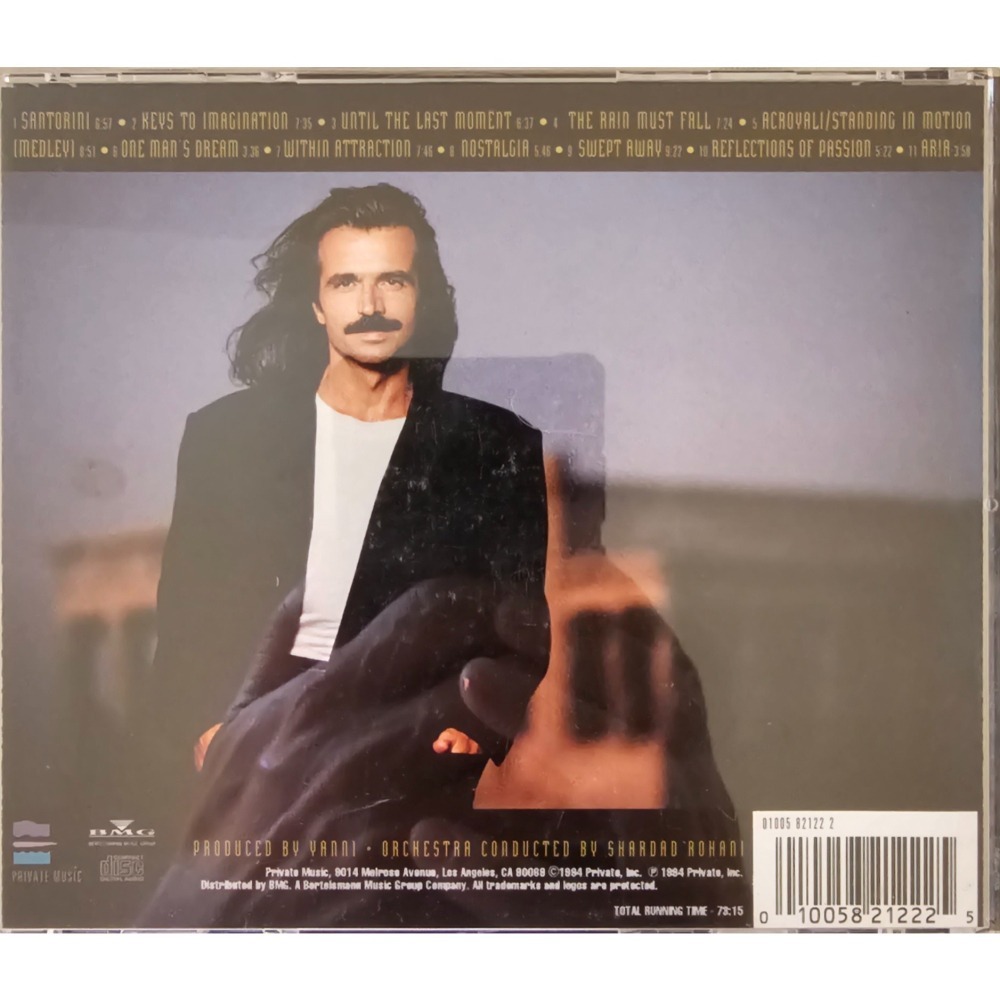 雅尼雅典衛城現場音樂會 YANNI LIVE AT THE ACROPOLIS(二手CD)-細節圖2