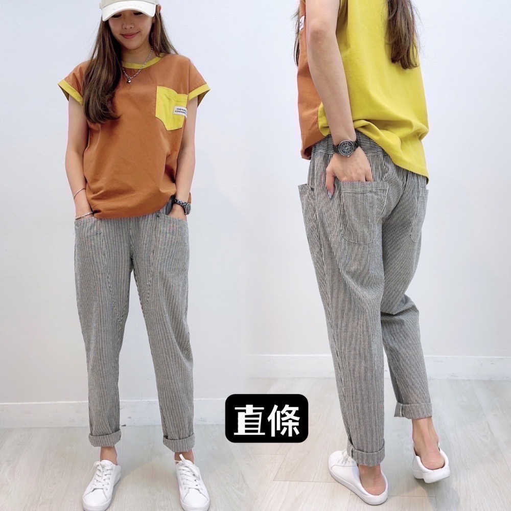 A060現貨-爆款韓版老爺褲、哈倫褲，S-2XL👌包色款、回購率💯💯-細節圖2