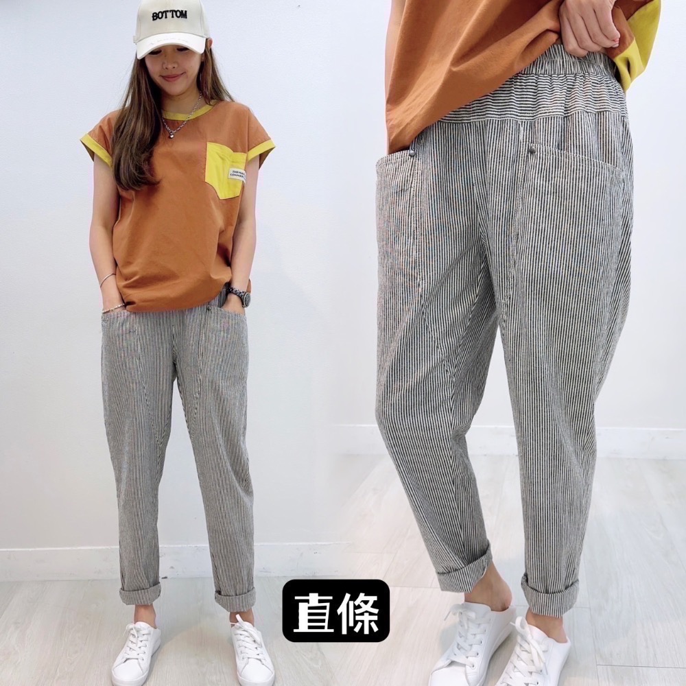 A060現貨-爆款韓版老爺褲、哈倫褲，S-2XL👌包色款、回購率💯💯-細節圖3