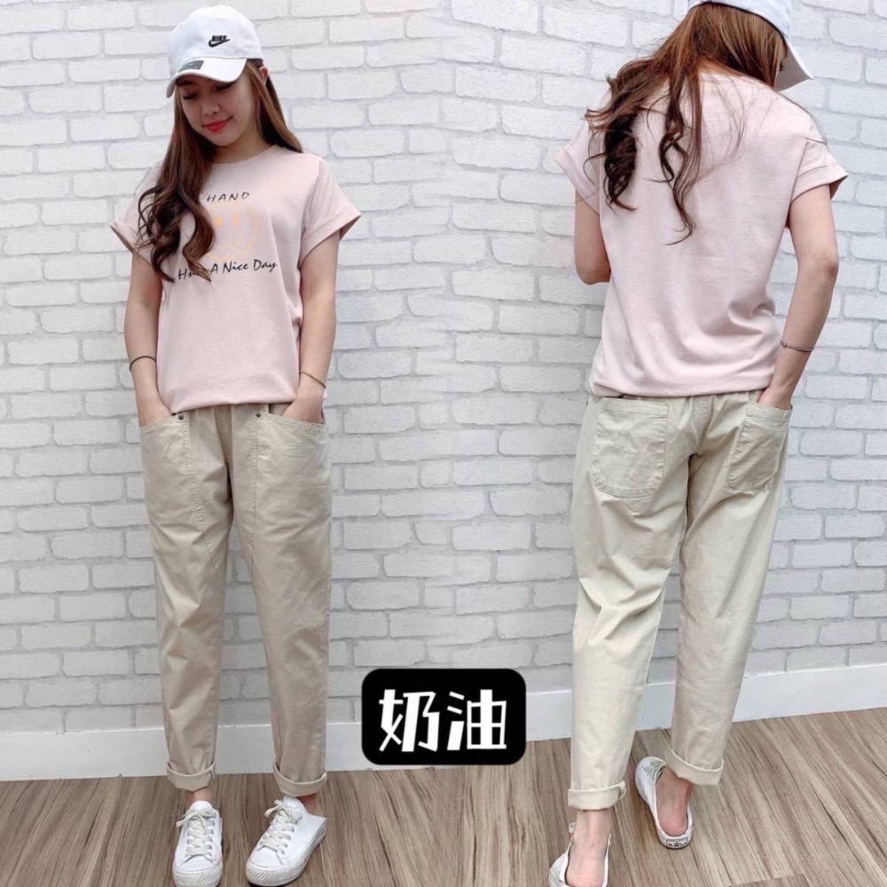 A060現貨-爆款韓版老爺褲、哈倫褲，S-2XL👌包色款、回購率💯💯-細節圖4