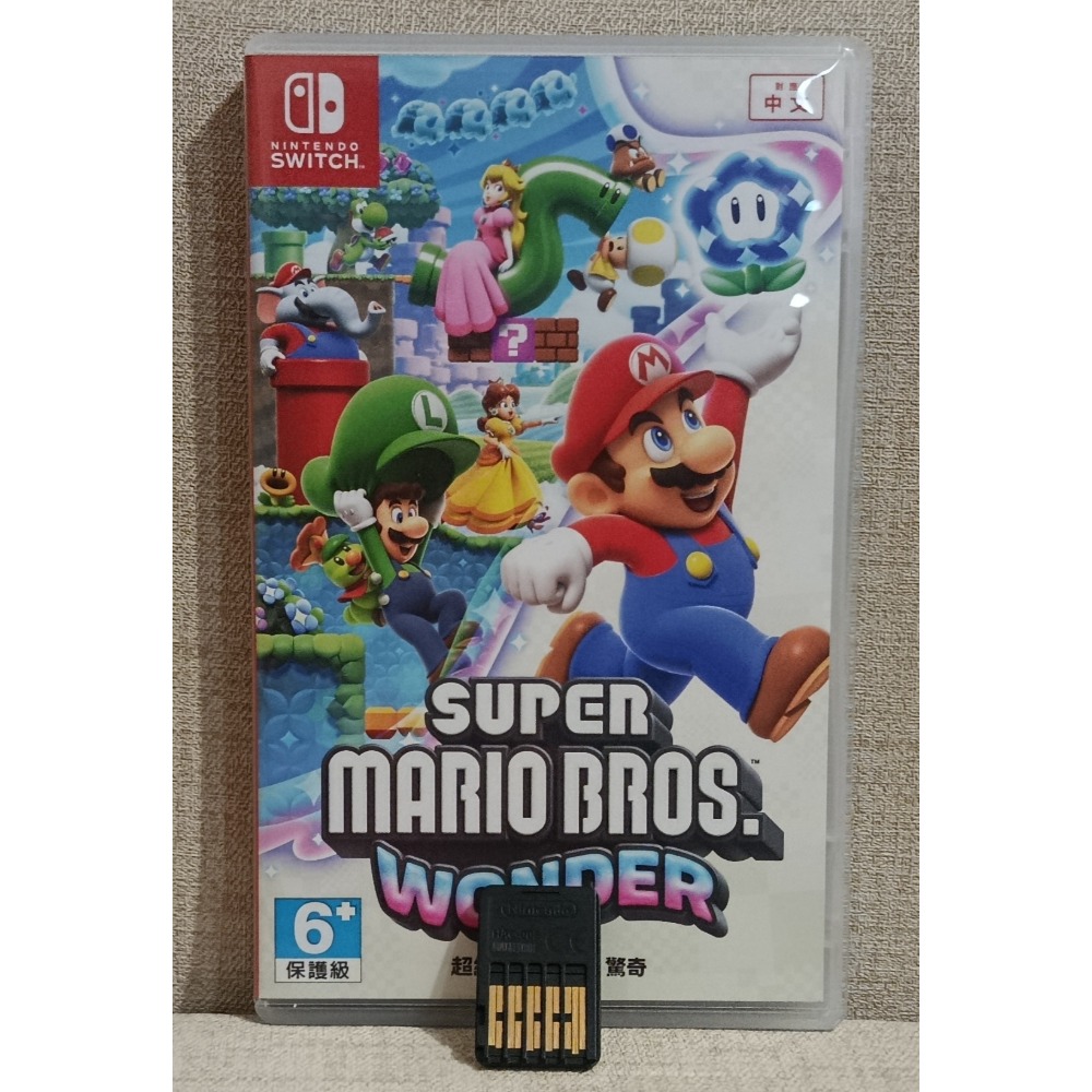 NS  超級瑪利歐兄弟驚奇  二手遊戲  Switch-細節圖2