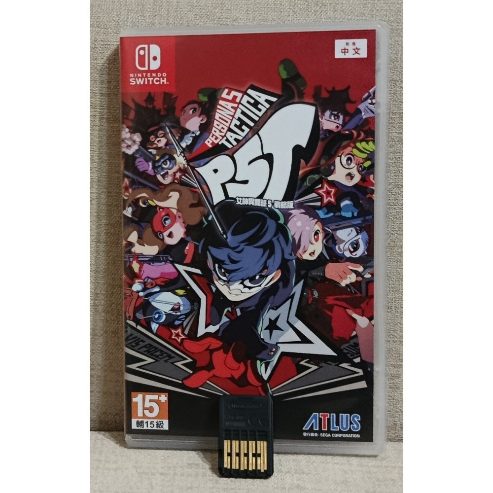 NS  女神異聞錄戰略版P5T  二手遊戲  Switch-細節圖2