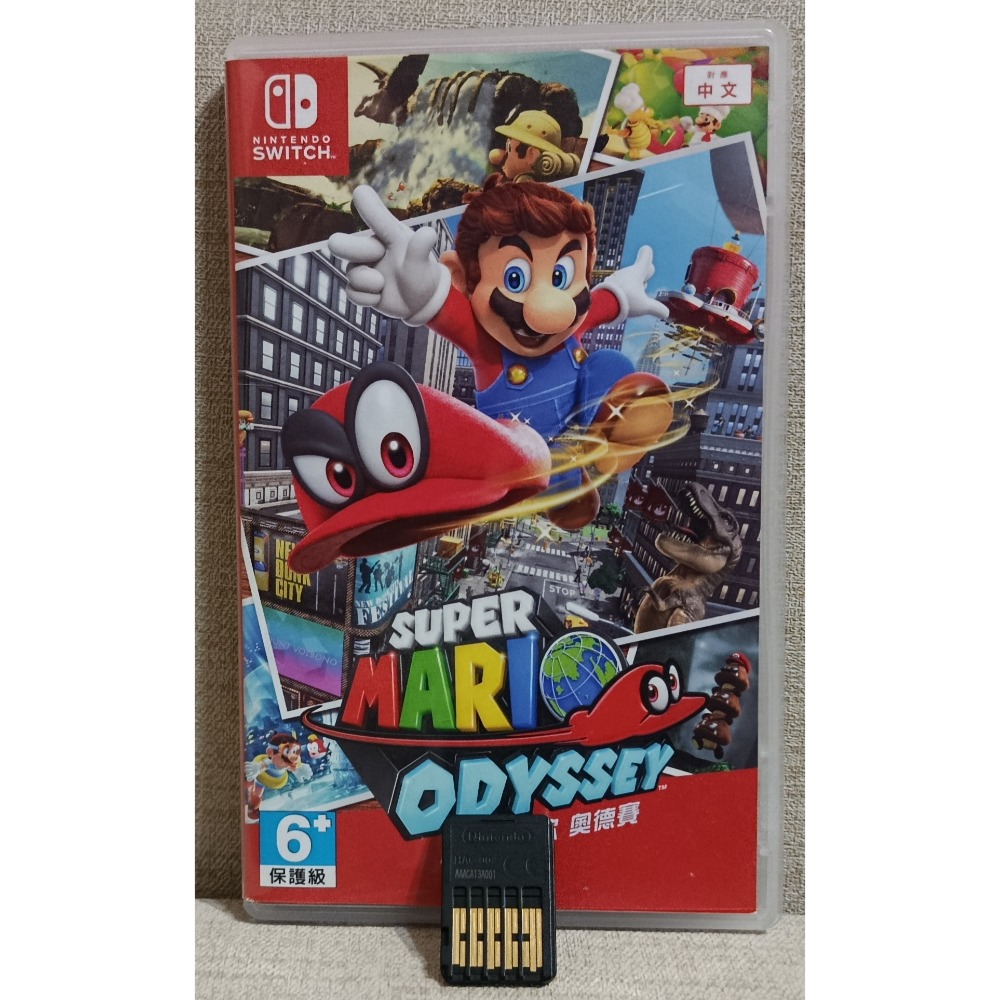 NS  超級瑪利歐奧德賽  二手遊戲 Switch-細節圖2