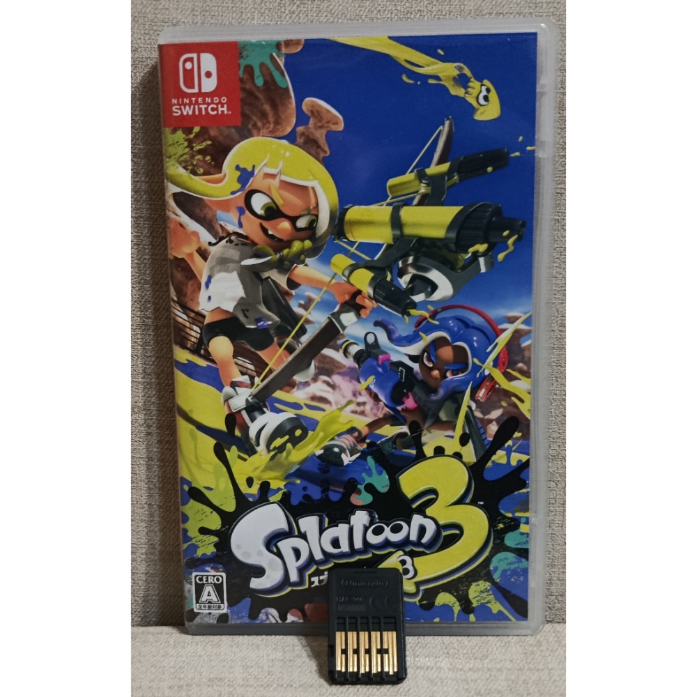 NS  斯普拉遁3  二手遊戲 Switch-細節圖2