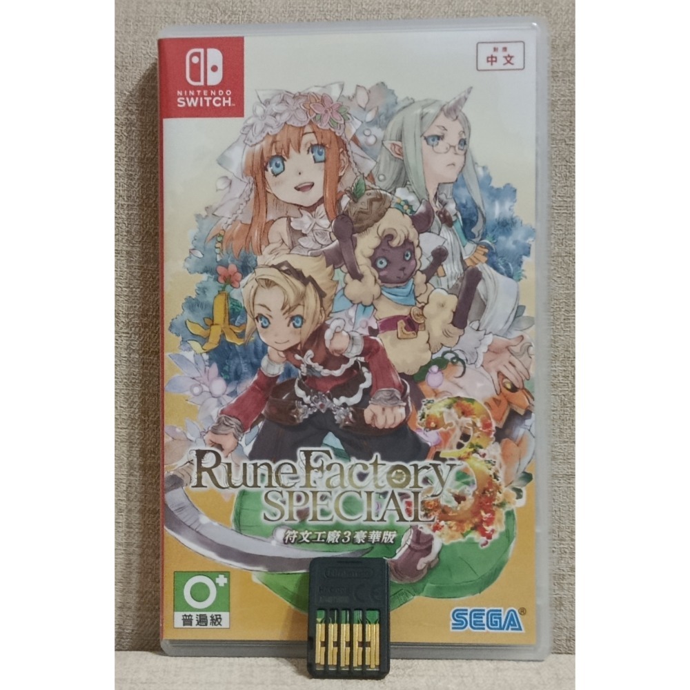NS  符文工廠3豪華版  二手遊戲 Switch-細節圖2