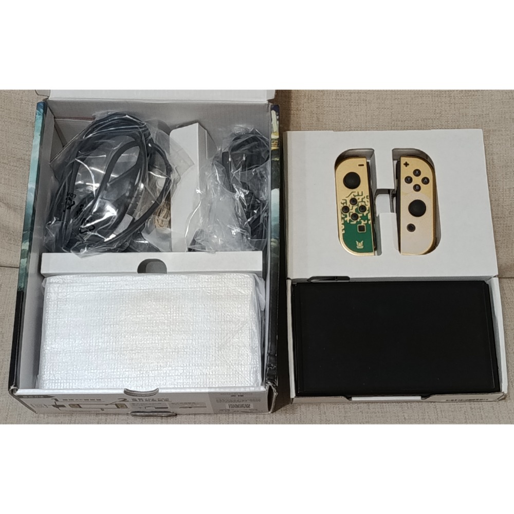 Switch OLED 薩爾達傳說王國之淚特仕版-細節圖3