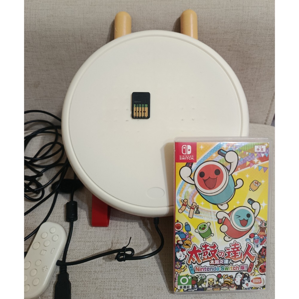 NS  太鼓之達人+副廠鼓   二手遊戲 Switch-細節圖2