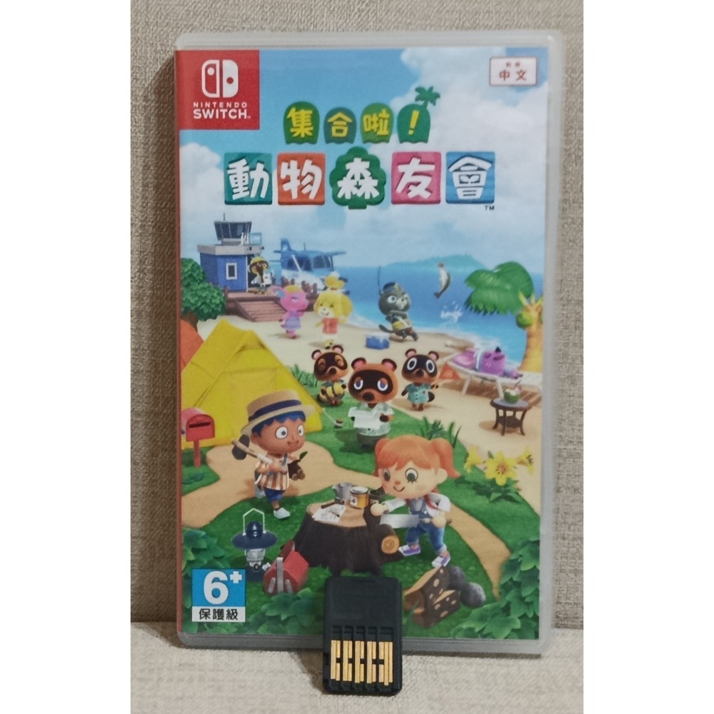 NS  集合啦！動物森友會  二手遊戲 Switch-細節圖2