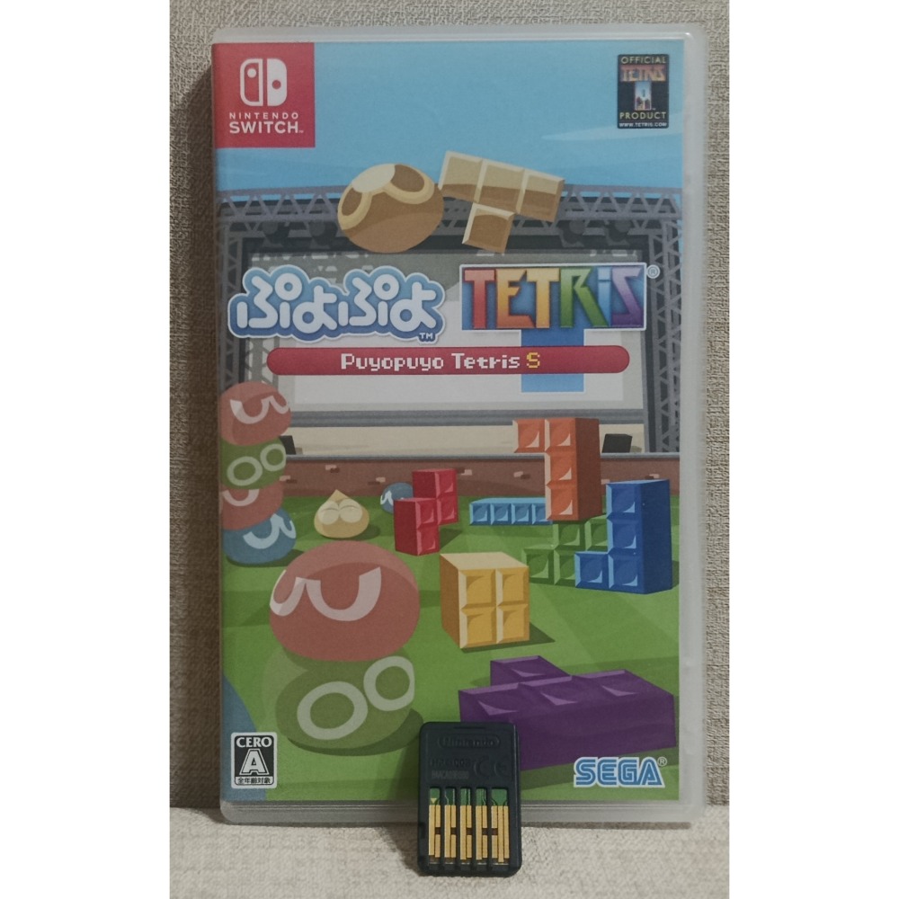 NS  魔法氣泡 俄羅斯方塊 S  二手遊戲 Switch-細節圖2