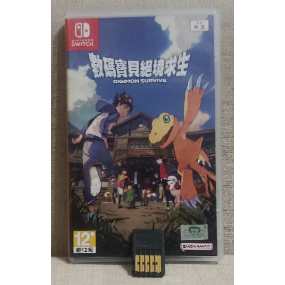NS  數碼寶貝絕境求生  二手遊戲 Switch-細節圖2