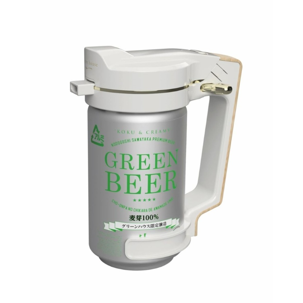 【7-ELEVEN 門市團購】【日本 GREEN HOUSE】-手持金泡啤酒機-細節圖2