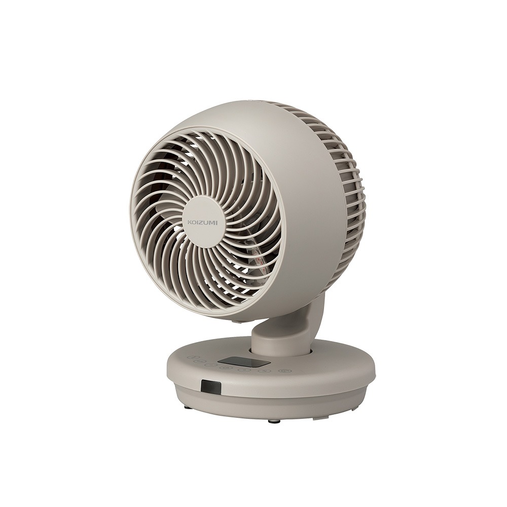 【日本KOIZUMI】鵝頸颶風智能循環扇 KCF-G541(灰/白)-規格圖6