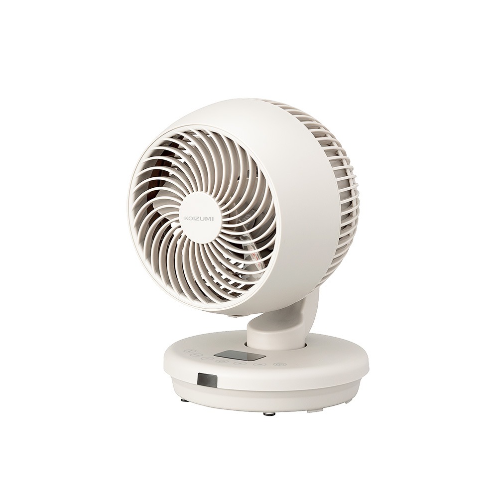 【日本KOIZUMI】鵝頸颶風智能循環扇 KCF-G541(灰/白)-規格圖6