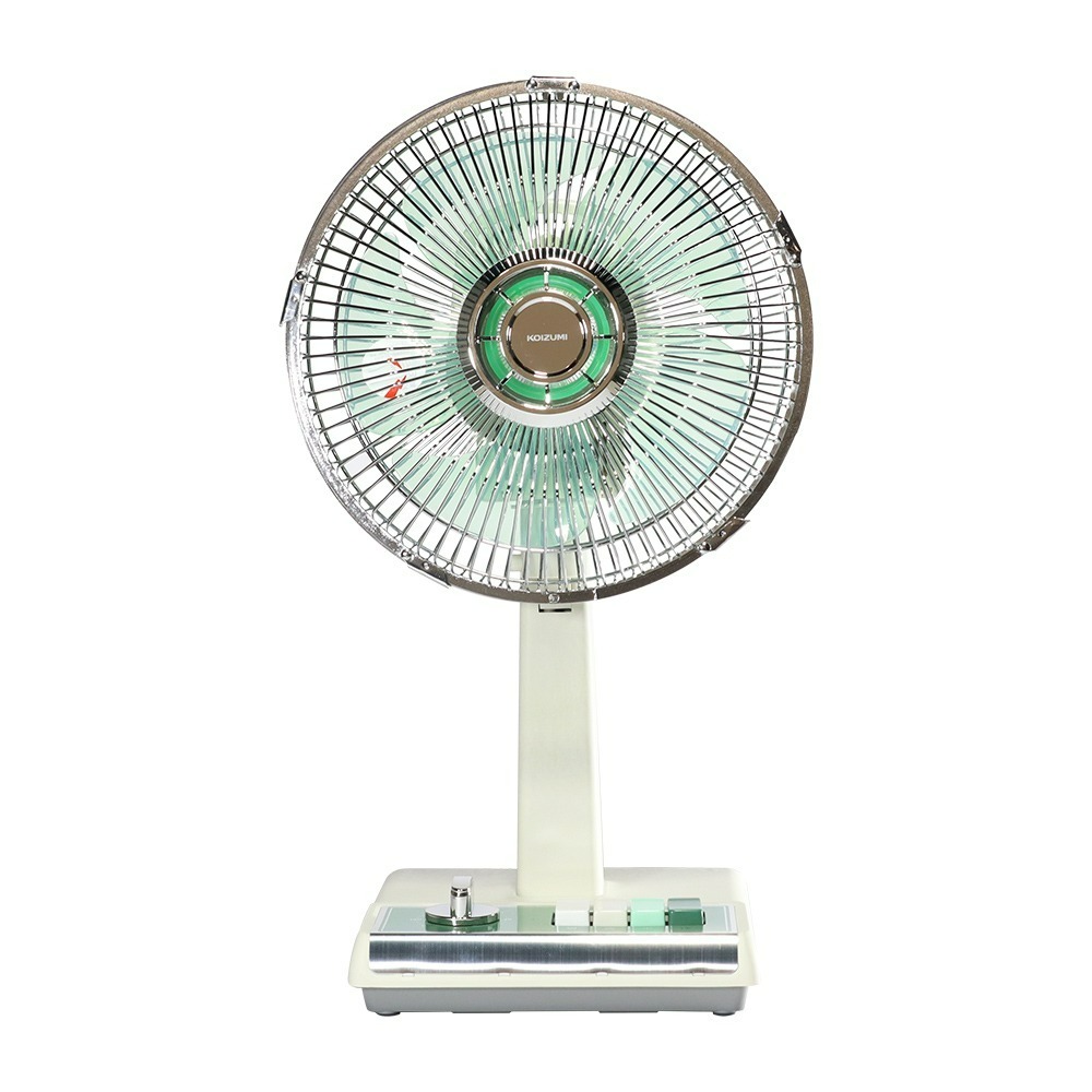 日本KOIZUMI 復古電風扇(迷你)-綠-細節圖2