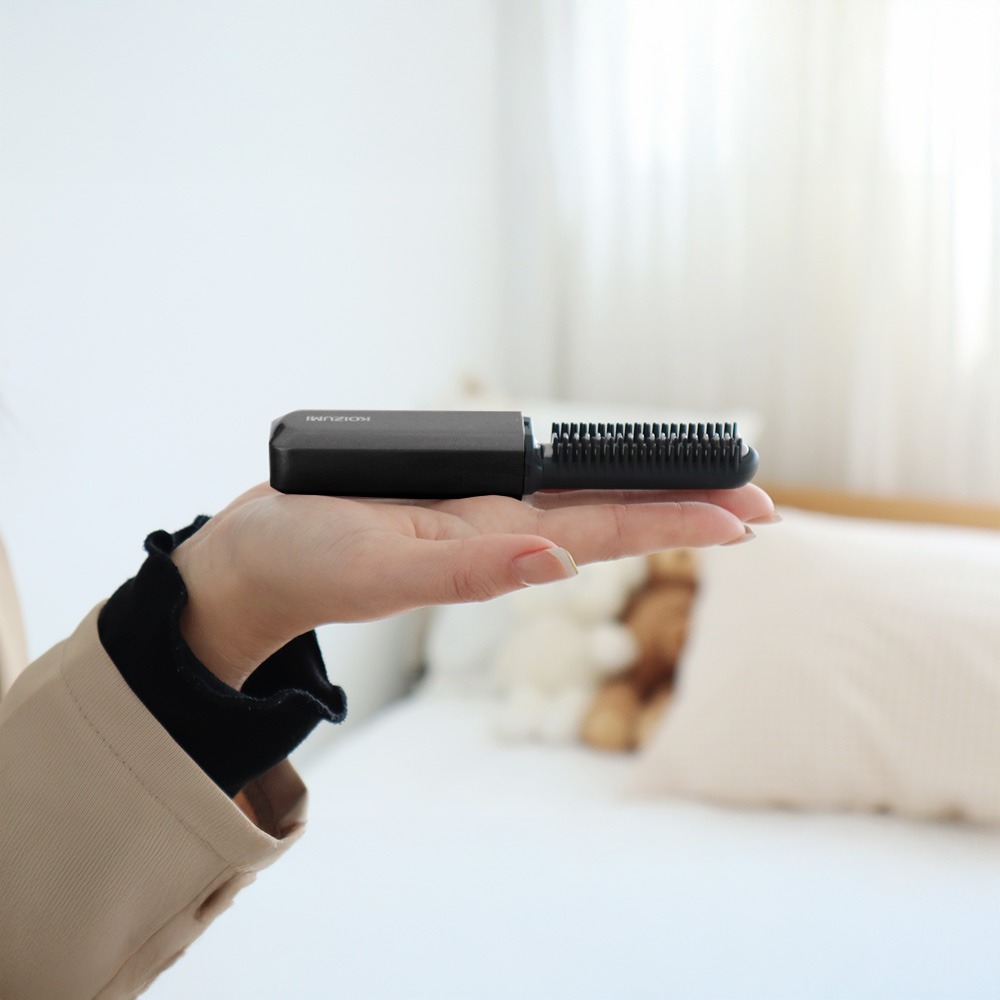 【原廠公司貨】台日熱銷缺貨款 日本KOIZUMI小泉成器 mini瀏海梳 KHR-G420(白/粉/黑任選)-細節圖4