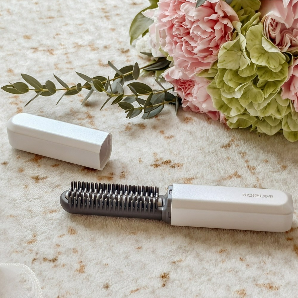 【原廠公司貨】台日熱銷缺貨款 日本KOIZUMI小泉成器 mini瀏海梳 KHR-G420(白/粉/黑任選)-細節圖6