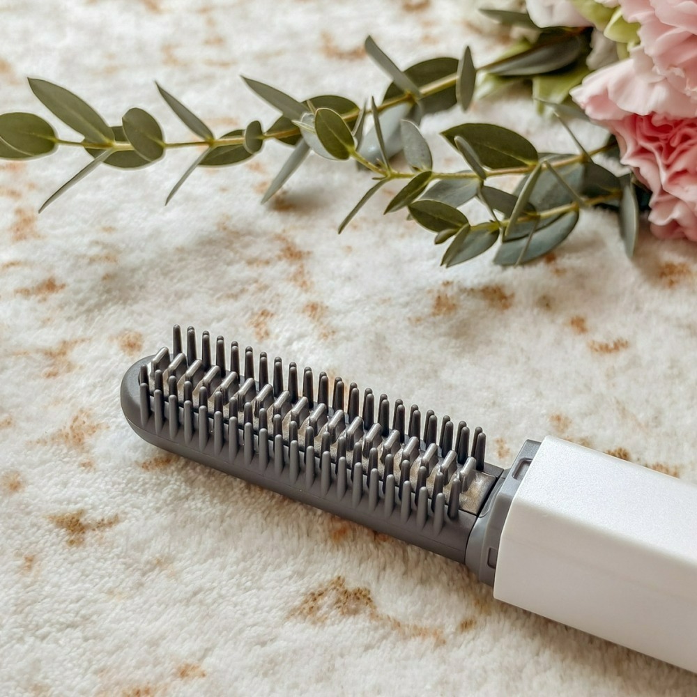 【原廠公司貨】台日熱銷缺貨款 日本KOIZUMI小泉成器 mini瀏海梳 KHR-G420(白/粉/黑任選)-細節圖4