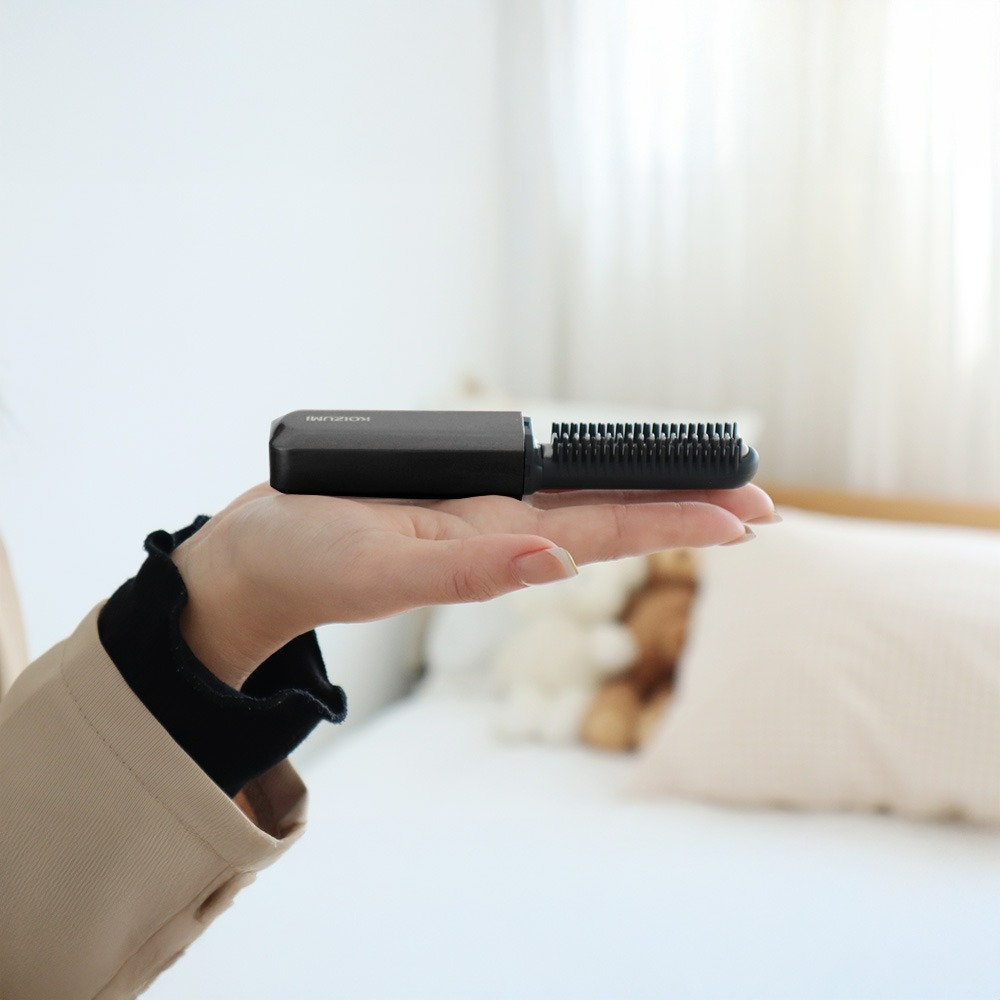 【原廠公司貨】台日熱銷缺貨款 日本KOIZUMI小泉成器 mini瀏海梳 KHR-G420(白/粉/黑任選)-細節圖5