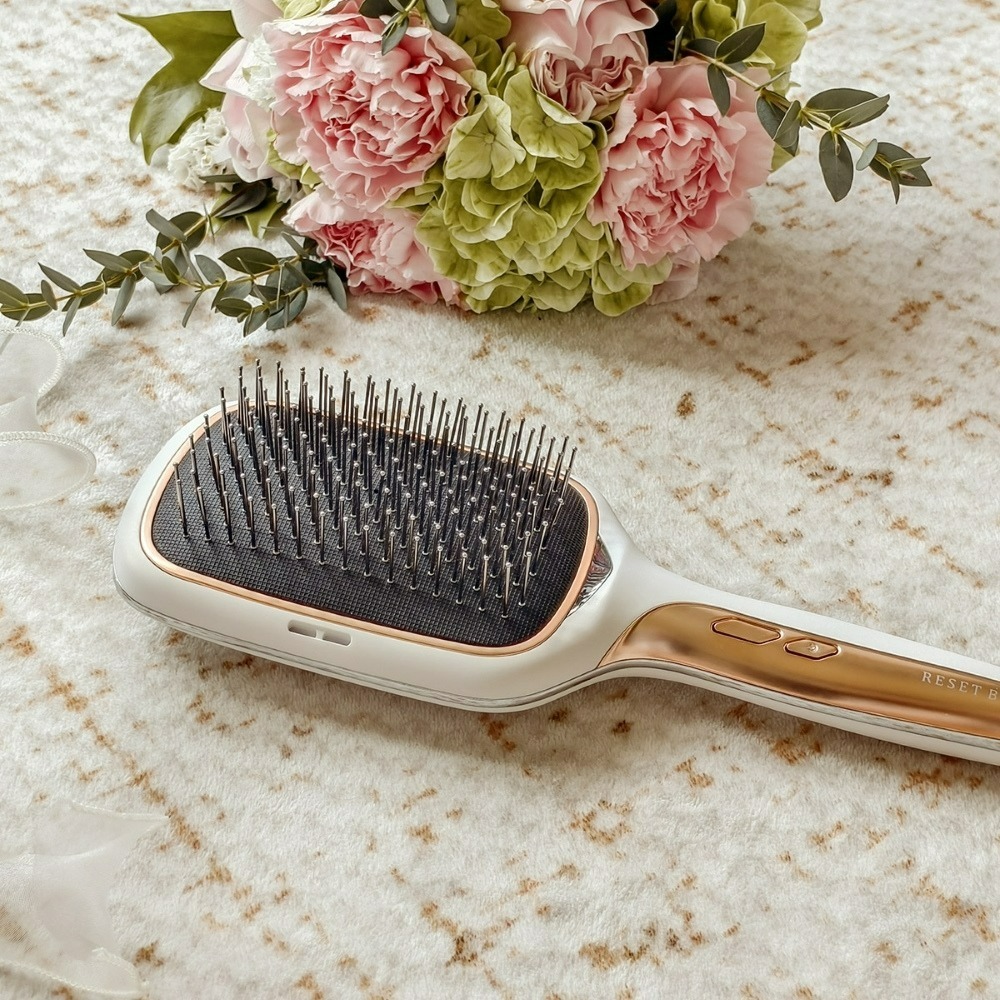 日本KOIZUMI小泉成器 正負離子養髮梳 KBE-G520-WE 白色-細節圖2