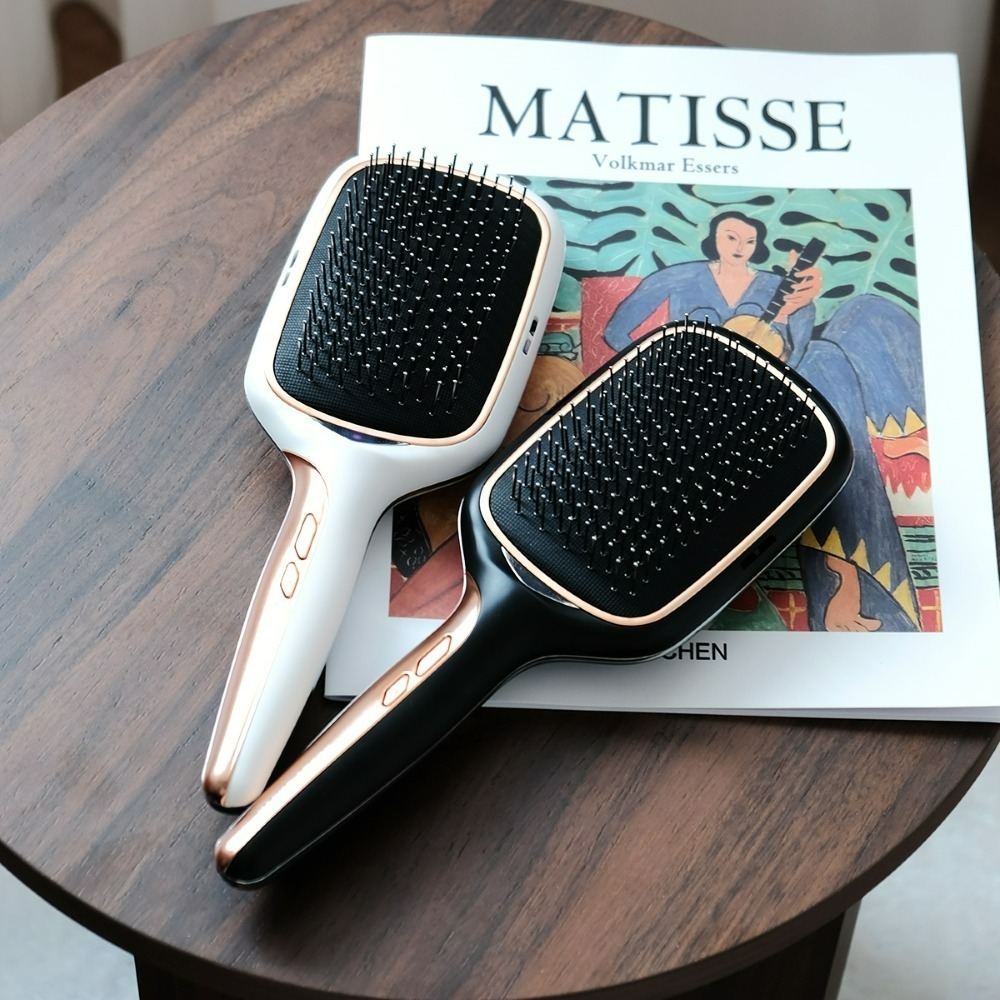 日本KOIZUMI小泉成器 正負離子養髮梳 KBE-G520-WE 白色-細節圖3