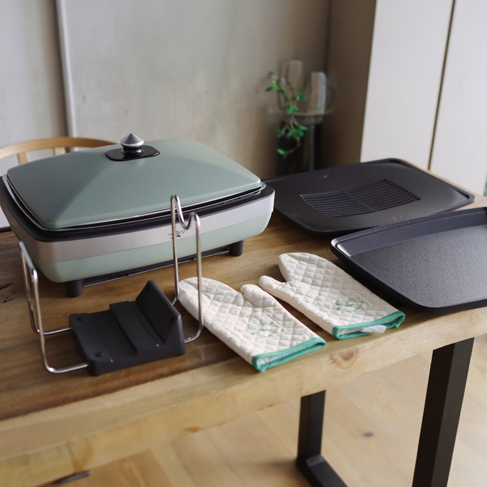 日本Sengoku Aladdin 千石阿拉丁 遠紅外石墨大烤盤(AMG-G1300T)-細節圖5