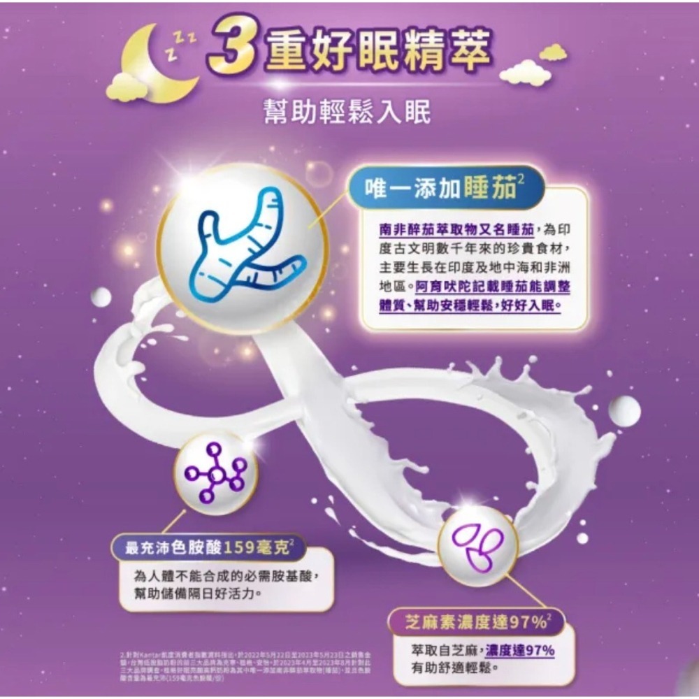桂格好眠亮顏高鈣奶粉750g【全成藥妝】-細節圖7