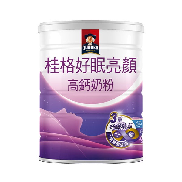 桂格好眠亮顏高鈣奶粉750g【全成藥妝】-細節圖2