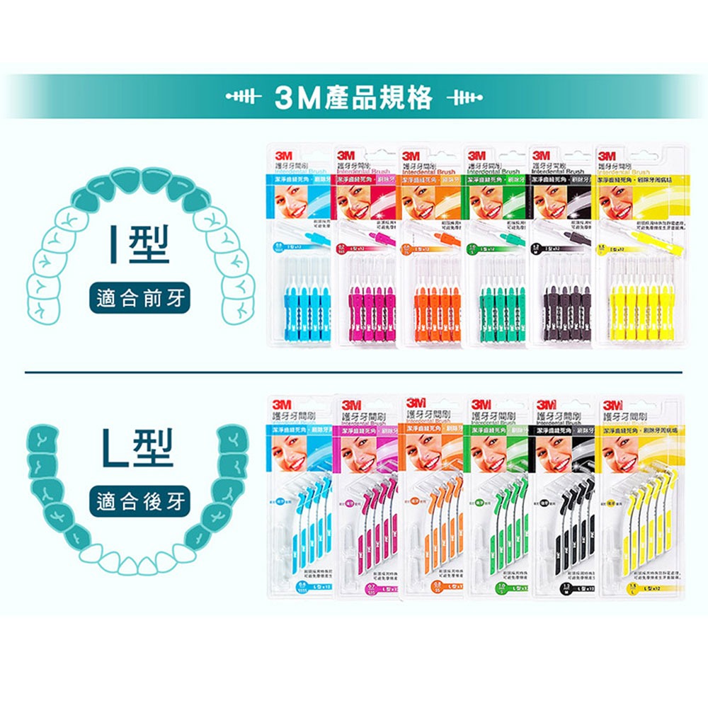 3M-I型護牙牙間刷 I型/L型【全成藥妝】-細節圖5