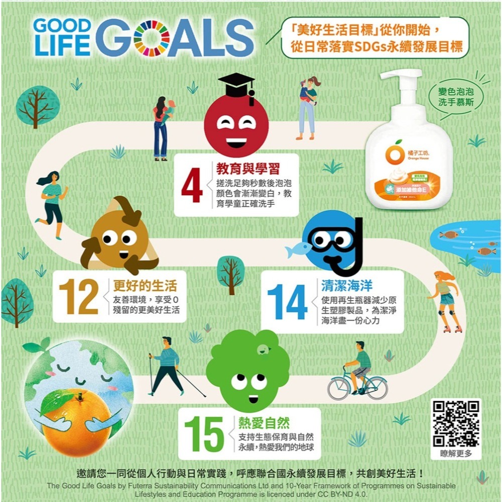 橘子工坊 變色泡泡洗手慕斯 350ml【全成藥妝】-細節圖9