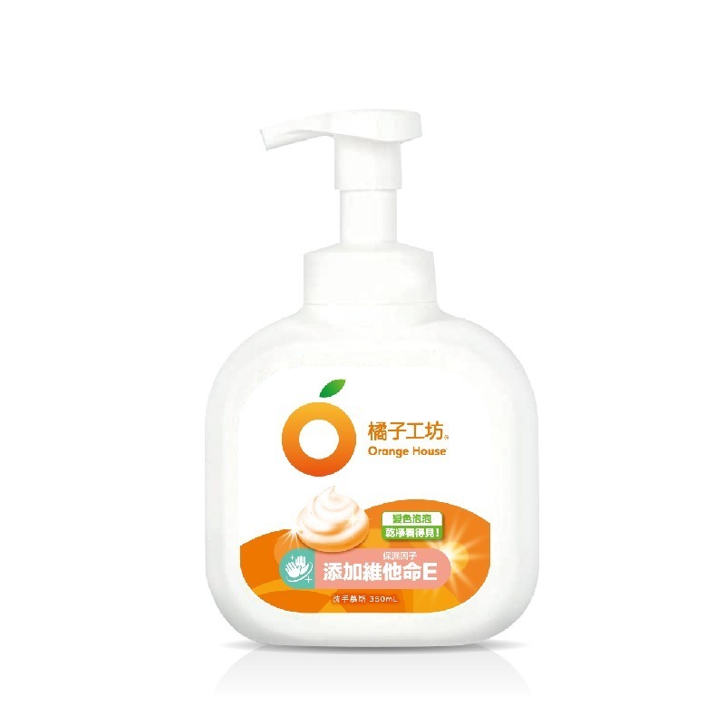 橘子工坊 變色泡泡洗手慕斯 350ml【全成藥妝】-規格圖10