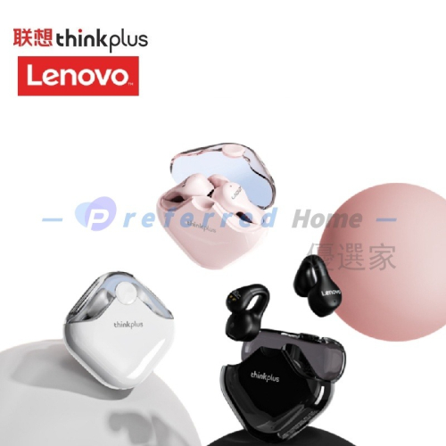 Lenovo聯想XT61夾耳式真無線藍牙耳機 運動跑步藍牙不入耳耳機雙邊立體聲