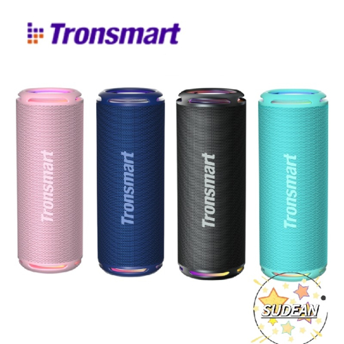 Tronsmart T7 Lite双频立体聲藍牙喇叭 超便攜戶外喇叭 蓝牙5.3強勁低音 防水喇叭燈光音箱 戶外音響