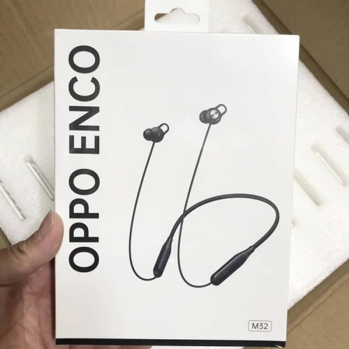 OPPO Enco M32 無線藍芽耳機 掛脖式 運動耳機 超長續航 藍牙5.0 閃充 遊戲耳機 原廠正品