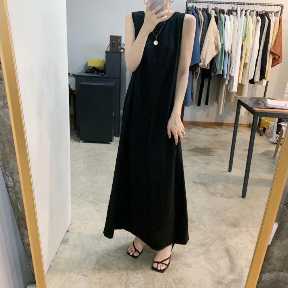 LYS-連身式微露背全長背心-細節圖4