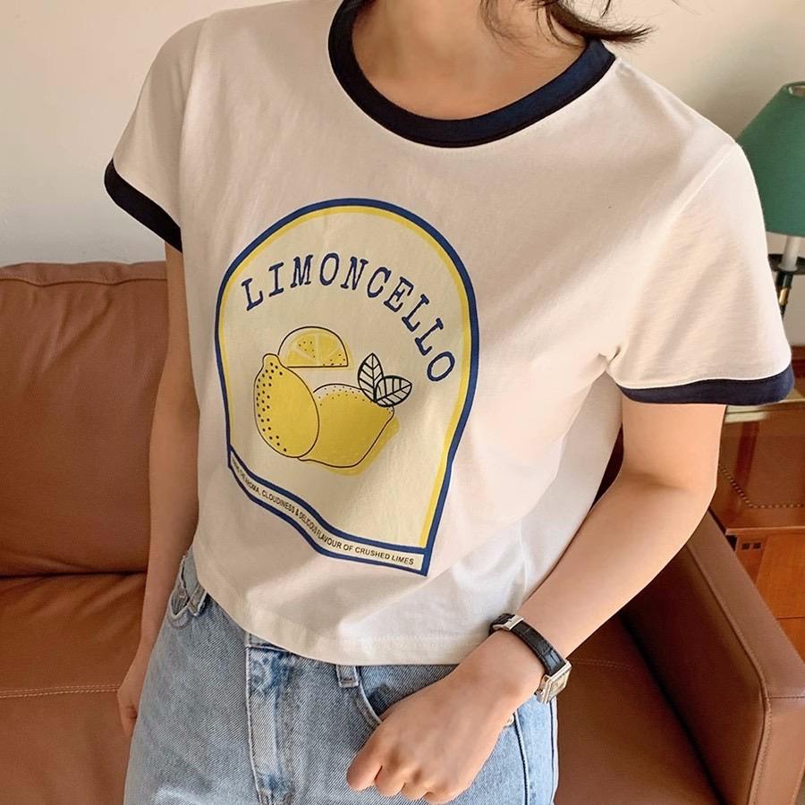 ᴷᴼᴿᴱᴬ 🇰🇷可愛水果短T-細節圖2