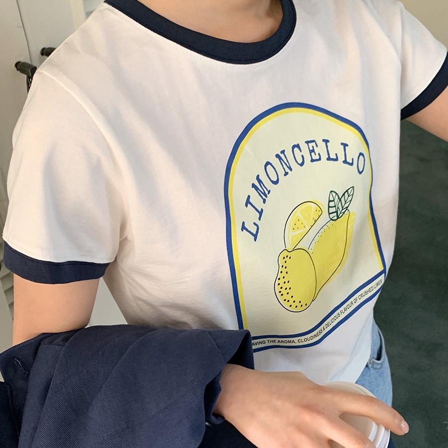 ᴷᴼᴿᴱᴬ 🇰🇷可愛水果短T-細節圖3