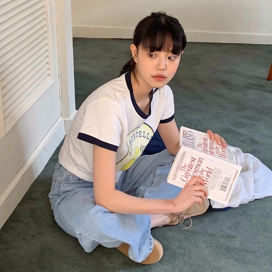 ᴷᴼᴿᴱᴬ 🇰🇷可愛水果短T-細節圖4