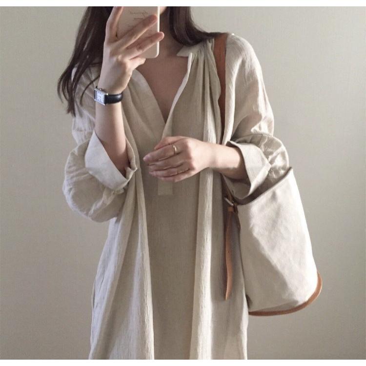 LYS -慵懶氣質連身洋裝-細節圖5