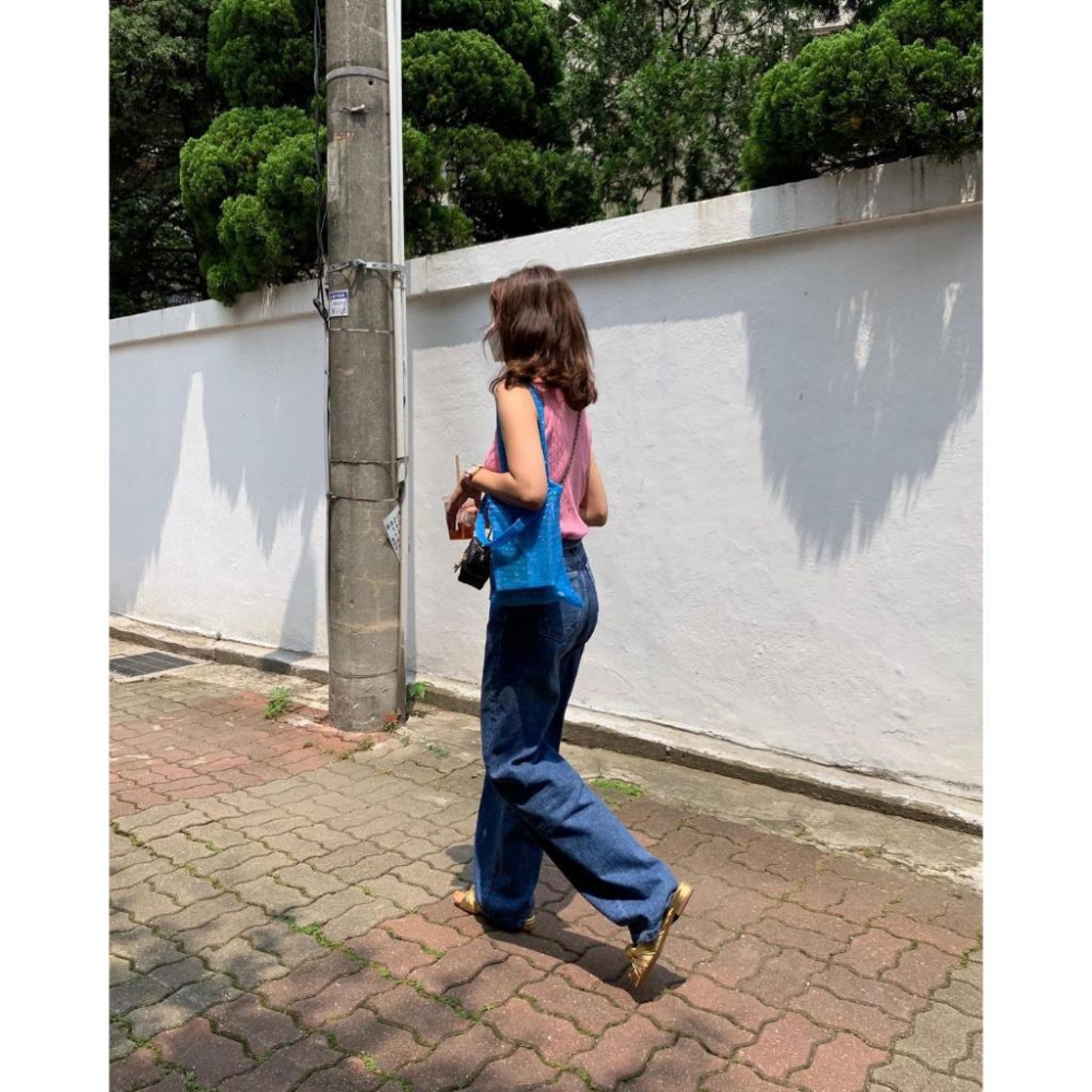 ᴷᴼᴿᴱᴬ 🇰🇷粉色圓領麻花背心-細節圖9