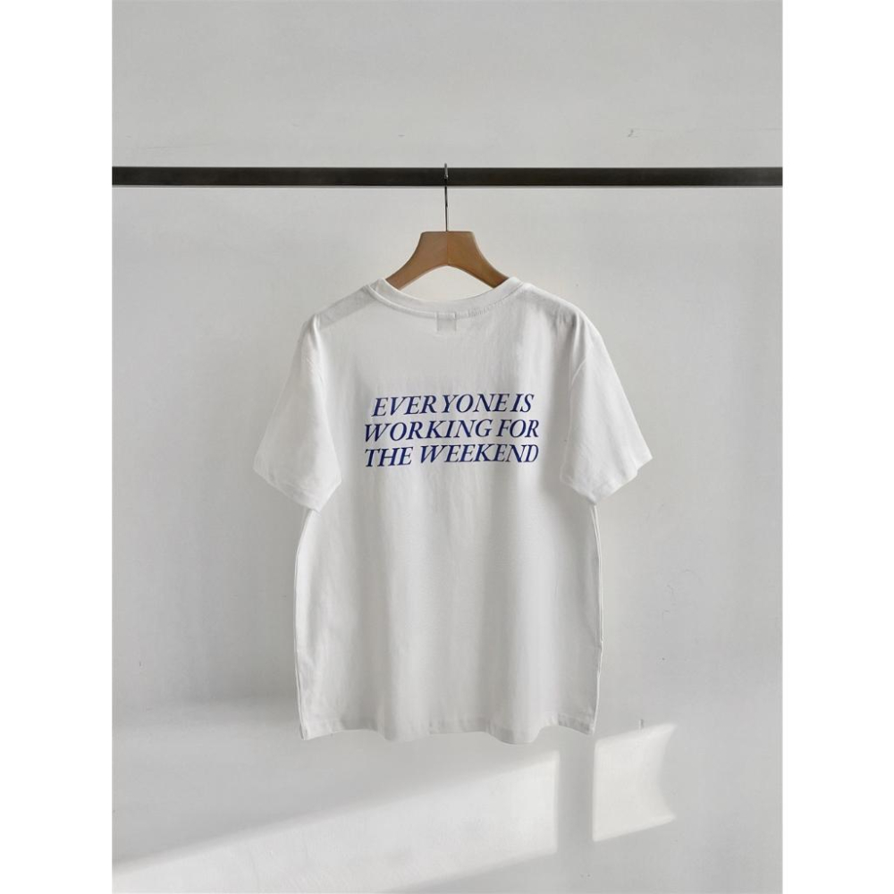 ᴷᴼᴿᴱᴬ 🇰🇷韓系簡約風印花T-細節圖8