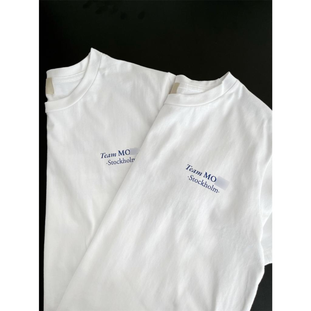 ᴷᴼᴿᴱᴬ 🇰🇷韓系簡約風印花T-細節圖9