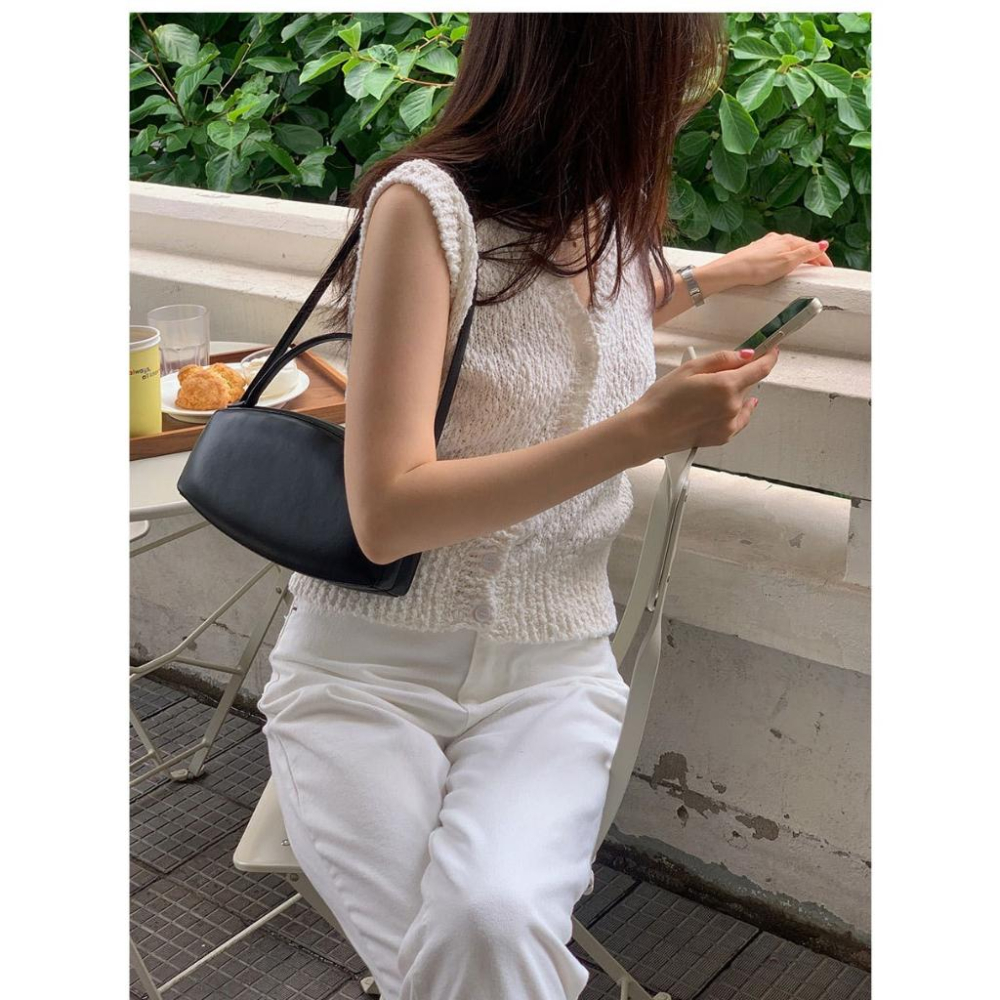 LYS - 法式小香風針織馬甲背心-細節圖2