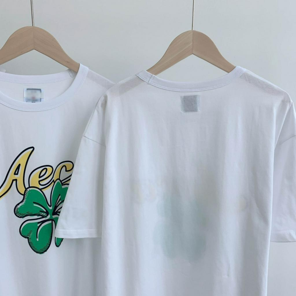 ᴷᴼᴿᴱᴬ 🇰🇷 幸運草短袖T恤-細節圖5