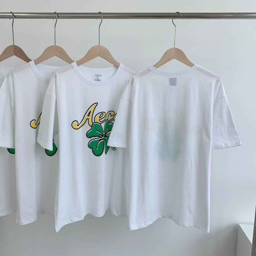 ᴷᴼᴿᴱᴬ 🇰🇷 幸運草短袖T恤-細節圖7