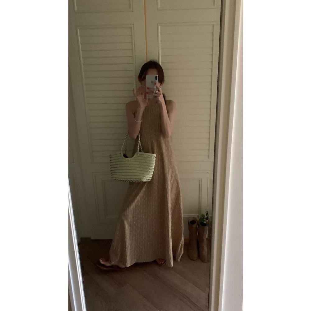 LYS - 小清新露背連身裙-細節圖6