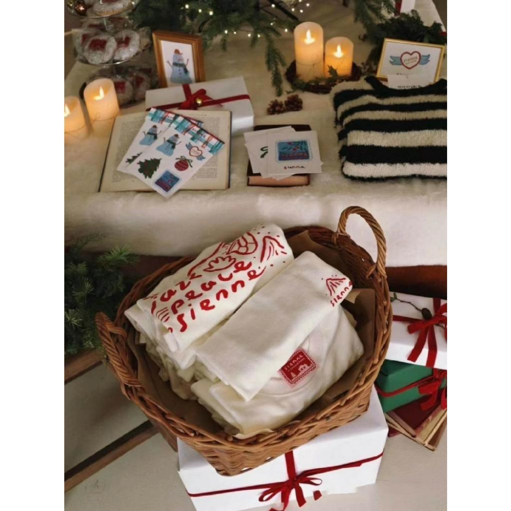 ᴷᴼᴿᴱᴬ 🇰🇷 字母前後印花短袖T恤-細節圖9