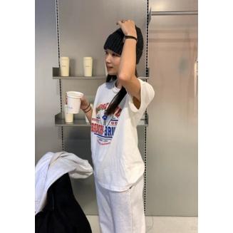 ᴋᴏʀᴇᴀ🇰🇷粉藍拼色可愛小熊T恤-細節圖6