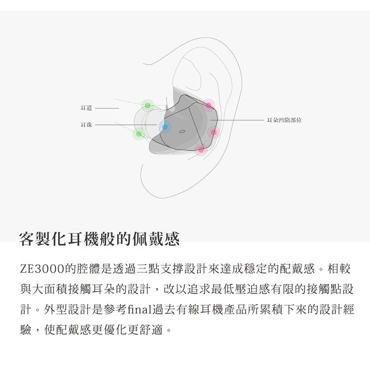 日本final ZE3000 真無線藍牙耳機-細節圖7